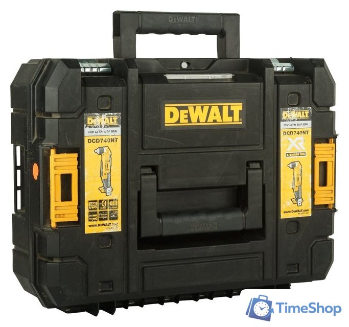 Угловая дрель DeWalt DCD740NT-XJ (без АКБ, кейс) - Изображение №7 — Интернет-магазин Time-Shop