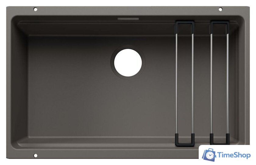 Кухонная мойка Blanco Etagon 700-U Coloured Components 527763 (вулканический серый) - Изображение №1 — Интернет-магазин Time-Shop