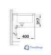 Кухонная мойка Blanco Etagon 700-U Coloured Components 527763 (вулканический серый) - Изображение №6 — Интернет-магазин Time-Shop