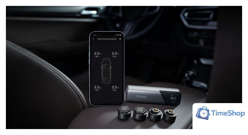 Видеорегистратор-GPS информатор (2в1) 70mai M500 128GB (международная версия) - Изображение №4 — Интернет-магазин Time-Shop