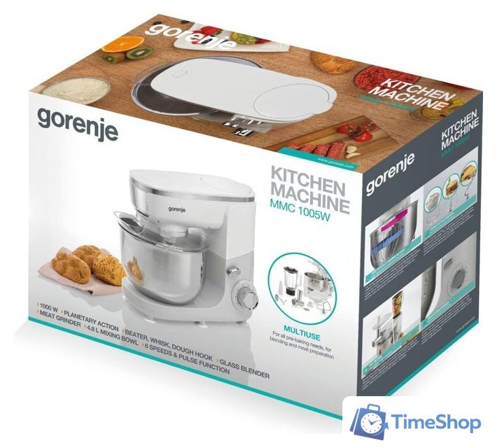 Кухонная машина Gorenje MMC1005W - Изображение №17 — Интернет-магазин Time-Shop
