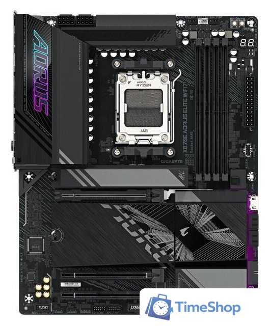 Материнская плата Gigabyte X870E Aorus Elite WiFi7 (rev. 1.3) - Изображение №1 — Интернет-магазин Time-Shop