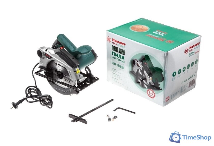 Дисковая (циркулярная) пила Hammer CRP1500D - Изображение №4 — Интернет-магазин Time-Shop