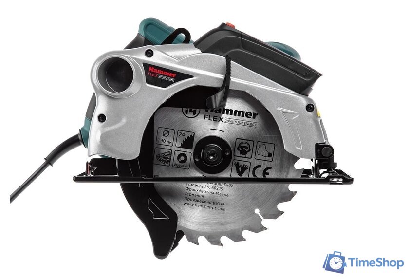 Дисковая (циркулярная) пила Hammer CRP1500D - Изображение №2 — Интернет-магазин Time-Shop