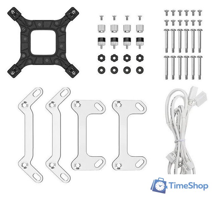 Система жидкостного охлаждения для процессора DeepCool LP360 WH R-LP360-WHMSMC-G-1 - Изображение №5 — Интернет-магазин Time-Shop