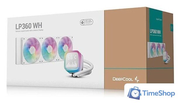 Система жидкостного охлаждения для процессора DeepCool LP360 WH R-LP360-WHMSMC-G-1 - Изображение №6 — Интернет-магазин Time-Shop