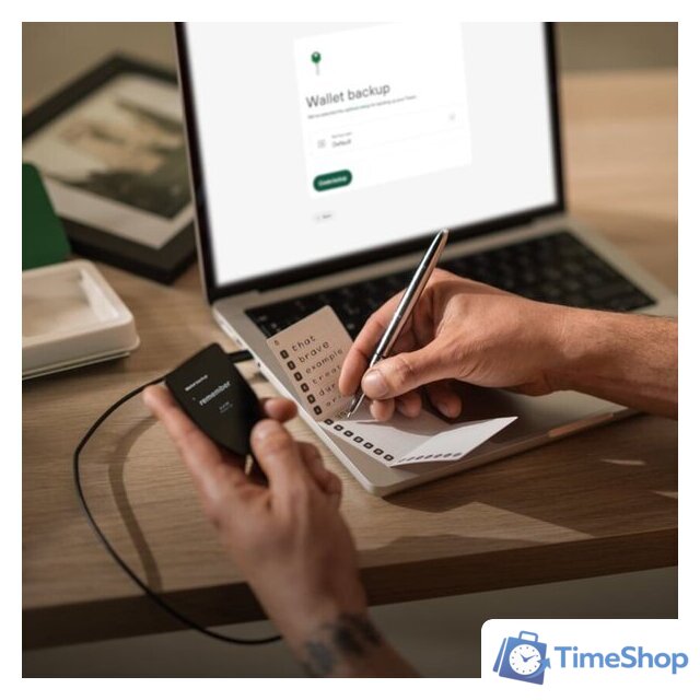 Аппаратный криптокошелек Trezor Safe 3 (черный) - Изображение №5 — Интернет-магазин Time-Shop