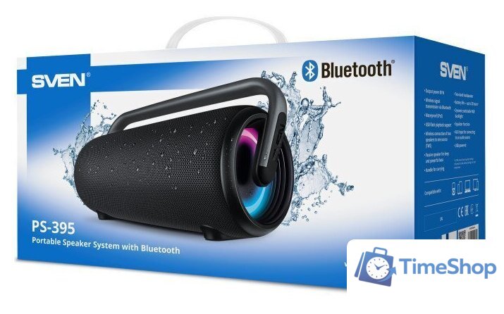 Беспроводная колонка SVEN PS-395 - Изображение №9 — Интернет-магазин Time-Shop
