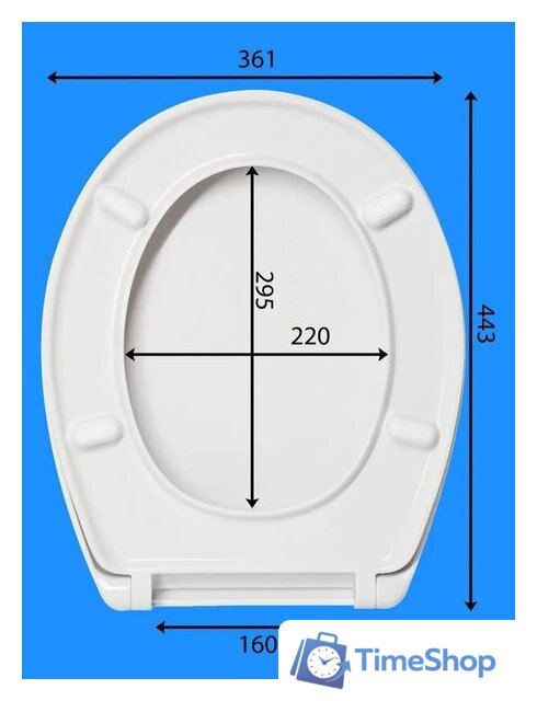 Сиденье для унитаза Roca Victoria ZRU8013900 - Изображение №2 — Интернет-магазин Time-Shop