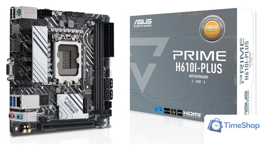 Материнская плата ASUS Prime H610I-PLUS-CSM - Изображение №7 — Интернет-магазин Time-Shop