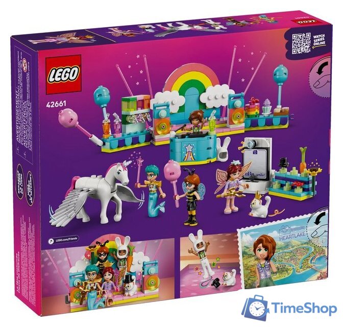 Конструктор LEGO Friends Костюмированная вечеринка с единорогом и феей 42661 - Изображение №7 — Интернет-магазин Time-Shop