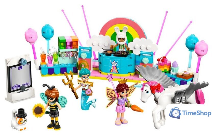 Конструктор LEGO Friends Костюмированная вечеринка с единорогом и феей 42661 - Изображение №2 — Интернет-магазин Time-Shop