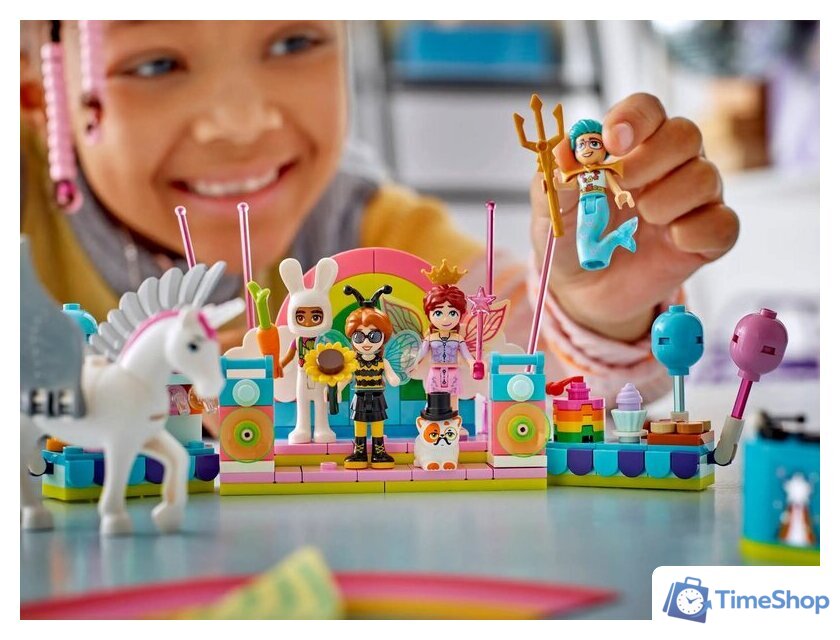 Конструктор LEGO Friends Костюмированная вечеринка с единорогом и феей 42661 - Изображение №10 — Интернет-магазин Time-Shop