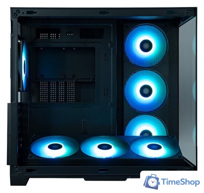 Корпус XASTRA QW500 7ARGB-FC-C6-UC (черный) - Изображение №4 — Интернет-магазин Time-Shop