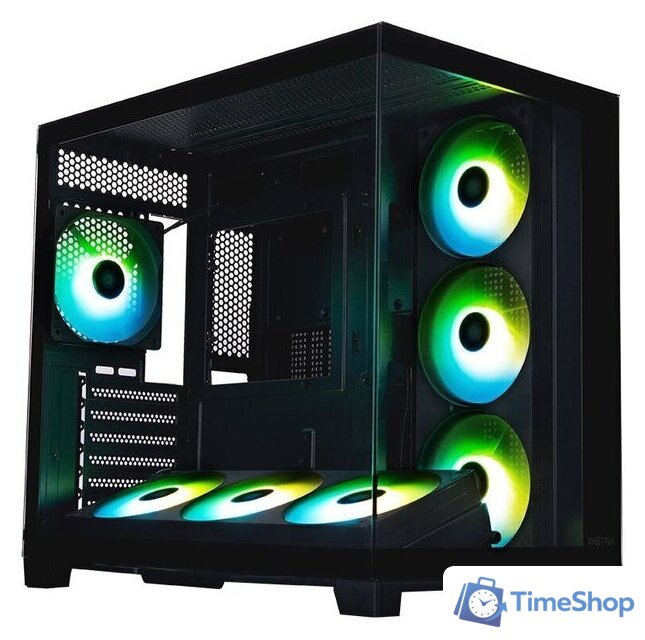 Корпус XASTRA QW500 7ARGB-FC-C6-UC (черный) - Изображение №1 — Интернет-магазин Time-Shop