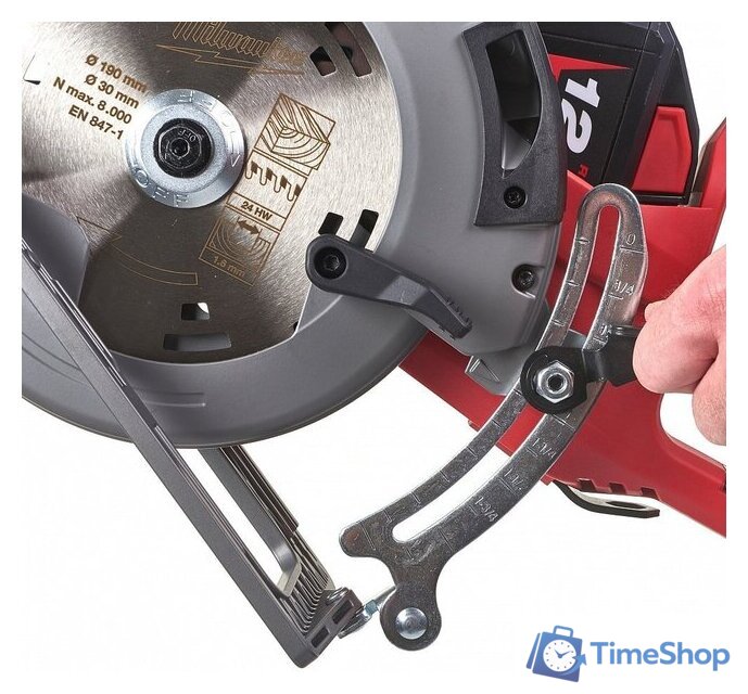 Дисковая (циркулярная) пила Milwaukee Fuel M18 FCSRH66-0 (без АКБ) - Изображение №11 — Интернет-магазин Time-Shop