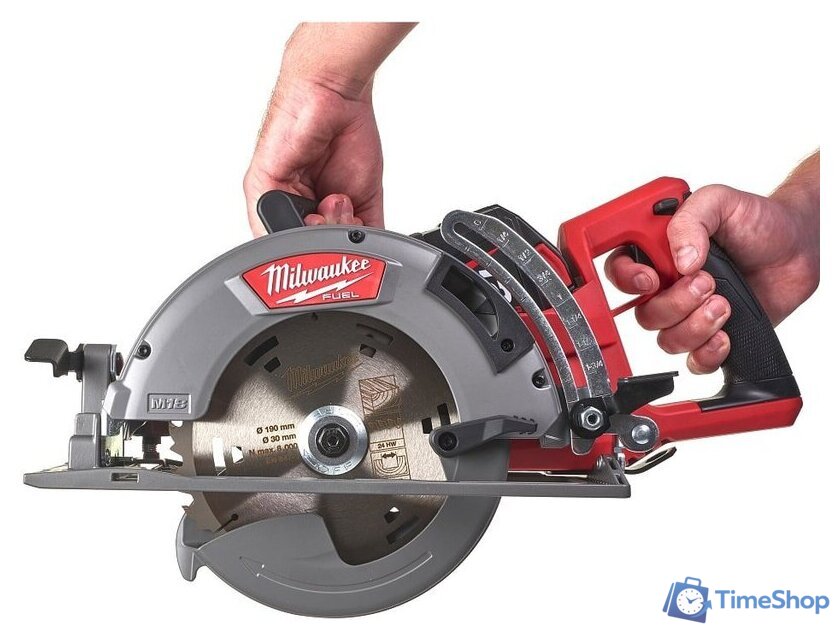 Дисковая (циркулярная) пила Milwaukee Fuel M18 FCSRH66-0 (без АКБ) - Изображение №14 — Интернет-магазин Time-Shop
