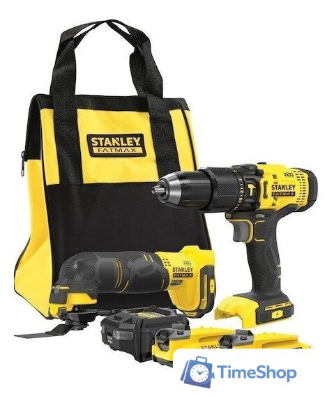  Stanley SFMCK213D2SQW (шуруповерт, реноватор, 2 АКБ, сумка) - Изображение №1 — Интернет-магазин Time-Shop