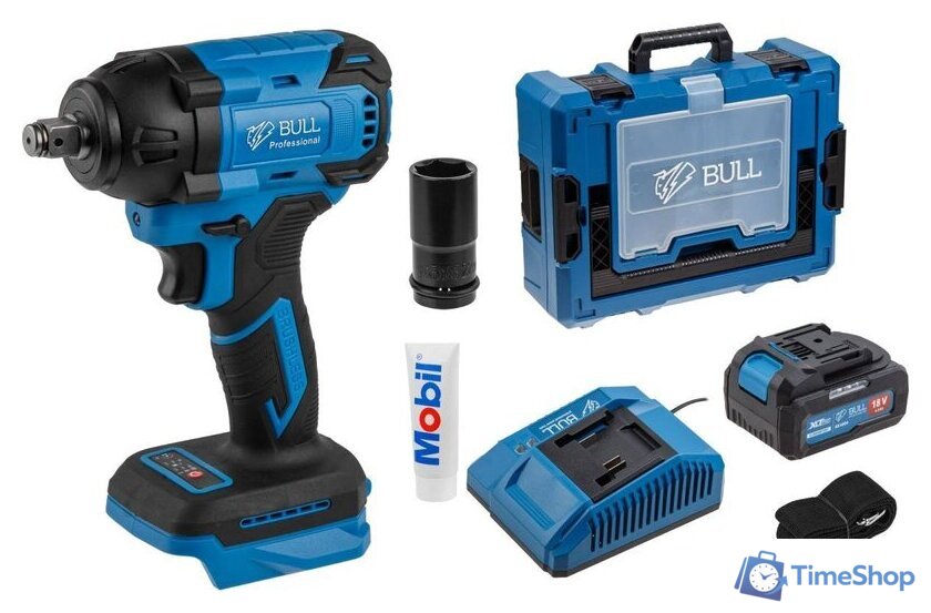 Гайковерт Bull SC 1804 Xcase XLTpro (с 1-им АКБ, кейс) - Изображение №1 — Интернет-магазин Time-Shop