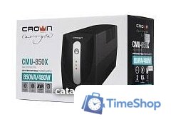 Источник бесперебойного питания CrownMicro CMU-850X Euro - Изображение №3 — Интернет-магазин Time-Shop
