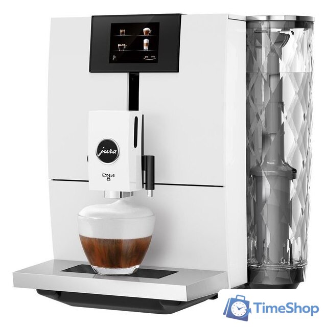 Кофемашина JURA Ena 8 Full Nordic White 15332 - Изображение №7 — Интернет-магазин Time-Shop