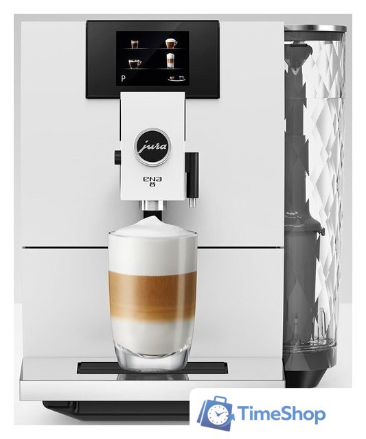 Кофемашина JURA Ena 8 Full Nordic White 15332 - Изображение №9 — Интернет-магазин Time-Shop