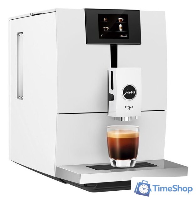 Кофемашина JURA Ena 8 Full Nordic White 15332 - Изображение №3 — Интернет-магазин Time-Shop