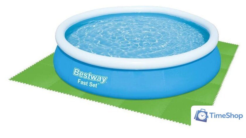 Аксессуары для бассейнов Bestway Подстилка-пазл, 9 шт, 78х78 см 58636 - Изображение №2 — Интернет-магазин Time-Shop