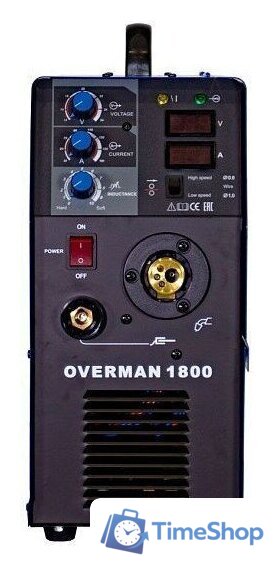 Сварочный инвертор AuroraPRO Overman 1800 - Изображение №2 — Интернет-магазин Time-Shop