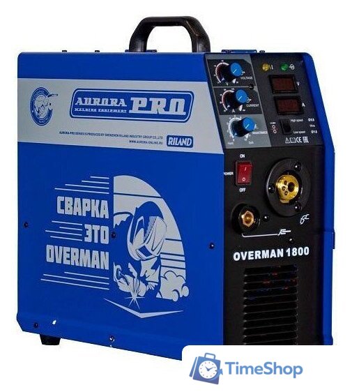 Сварочный инвертор AuroraPRO Overman 1800 - Изображение №8 — Интернет-магазин Time-Shop
