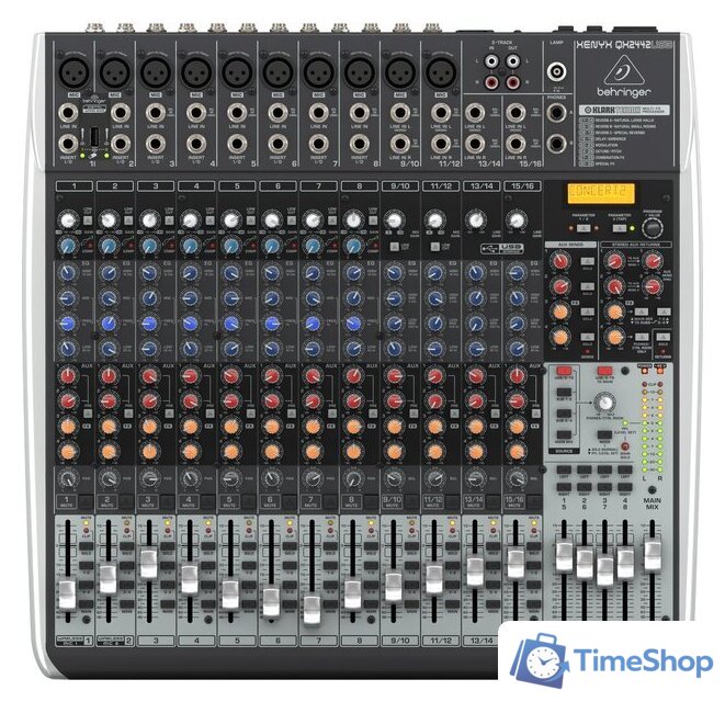 Микшерный пульт Behringer Xenyx QX2442USB - Изображение №1 — Интернет-магазин Time-Shop