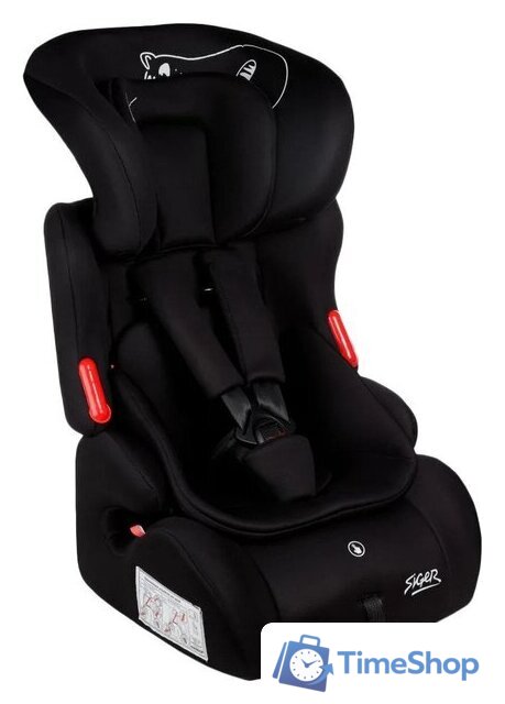 Детское автокресло Siger Космо Lux KRES4032 (черный кот) - Изображение №1 — Интернет-магазин Time-Shop