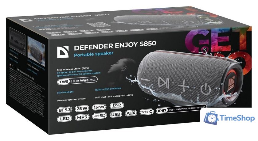 Беспроводная колонка Defender Enjoy S850 - Изображение №13 — Интернет-магазин Time-Shop