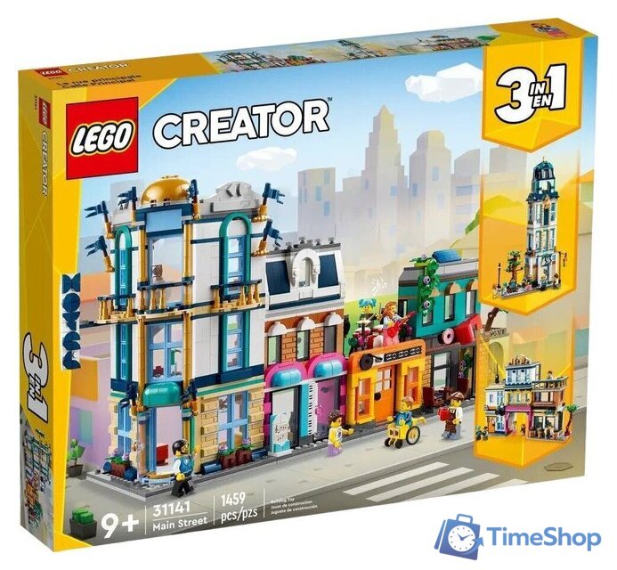 Конструктор LEGO Creator 3-in-1 31141 Главная улица - Изображение №1 — Интернет-магазин Time-Shop