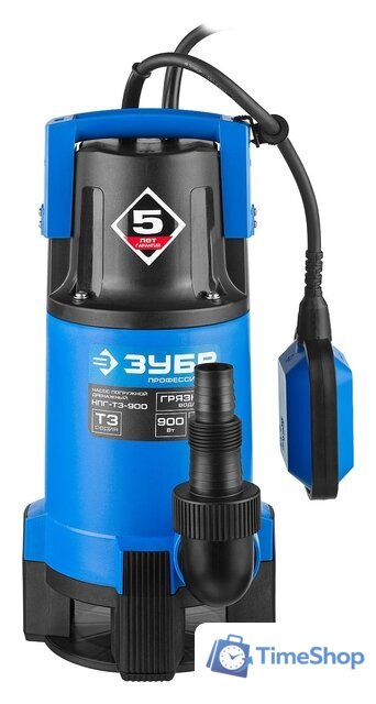 Дренажный насос Зубр НПГ-Т3-900 - Изображение №4 — Интернет-магазин Time-Shop