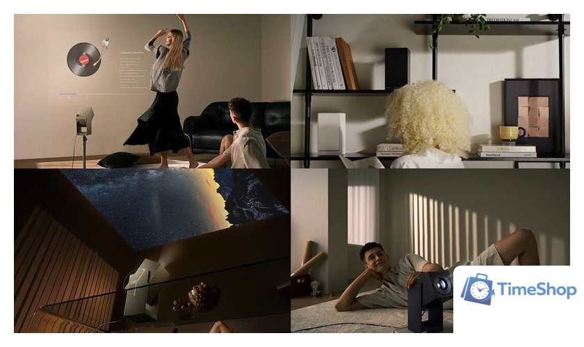 Проектор Wanbo Cube 2 Pro (белый) - Изображение №6 — Интернет-магазин Time-Shop