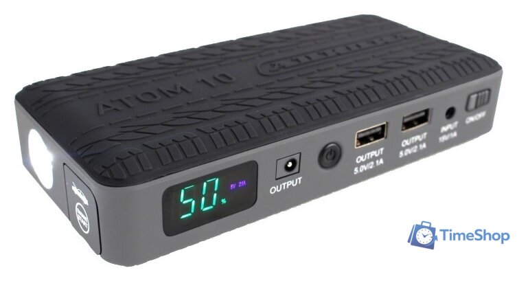 Портативное пусковое устройство Aurora Atom 10 - Изображение №1 — Интернет-магазин Time-Shop