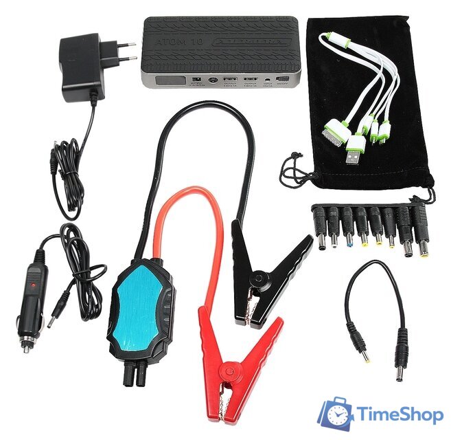 Портативное пусковое устройство Aurora Atom 10 - Изображение №4 — Интернет-магазин Time-Shop