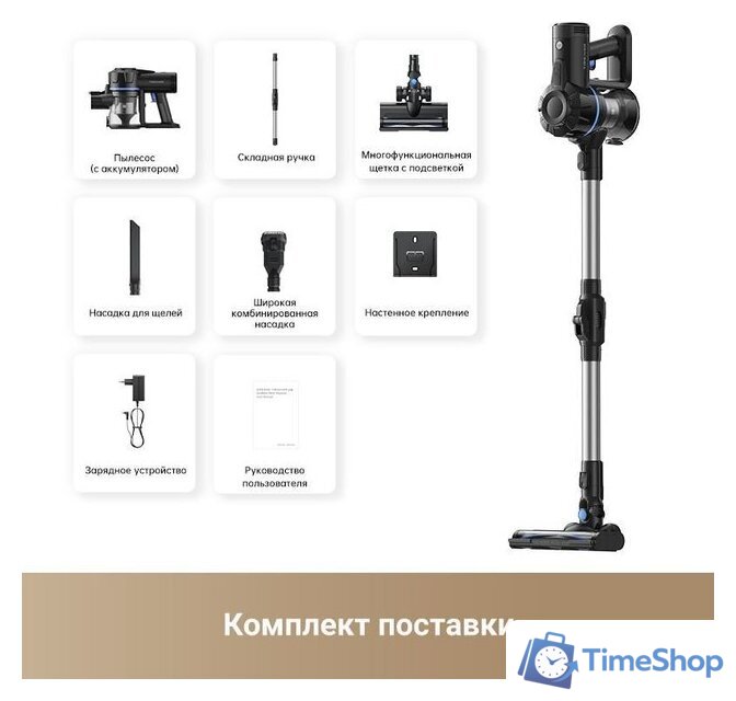 Пылесос Trouver Cordless Vacuum Cleaner J10 VJ10A (международная версия) - Изображение №9 — Интернет-магазин Time-Shop