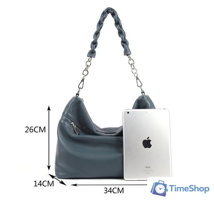 Женская сумка Mironpan 63009 (бирюзовый) - Изображение №9 — Интернет-магазин Time-Shop