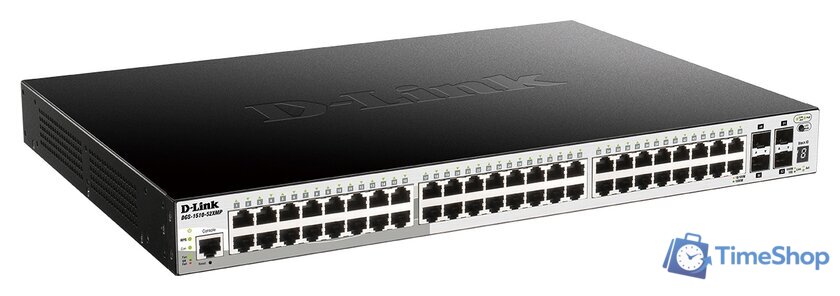 Управляемый коммутатор уровня 2+ D-Link DGS-1510-52XMP/A1A - Изображение №2 — Интернет-магазин Time-Shop