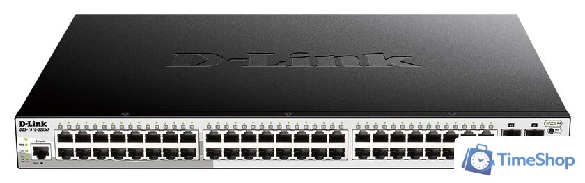 Управляемый коммутатор уровня 2+ D-Link DGS-1510-52XMP/A1A - Изображение №1 — Интернет-магазин Time-Shop
