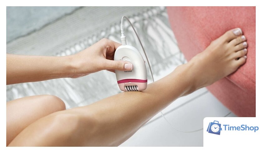Эпилятор Philips BRE235/00 - Изображение №7 — Интернет-магазин Time-Shop