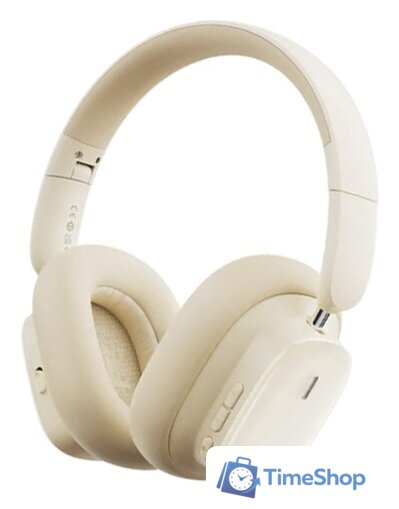 Наушники Baseus Bowie H1i (бежевый) - Изображение №1 — Интернет-магазин Time-Shop