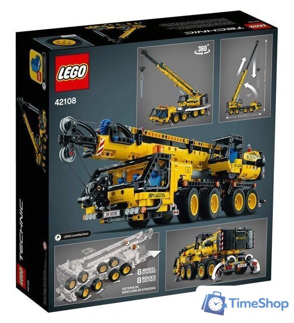 Конструктор LEGO Technic 42108 Мобильный кран - Изображение №2 — Интернет-магазин Time-Shop