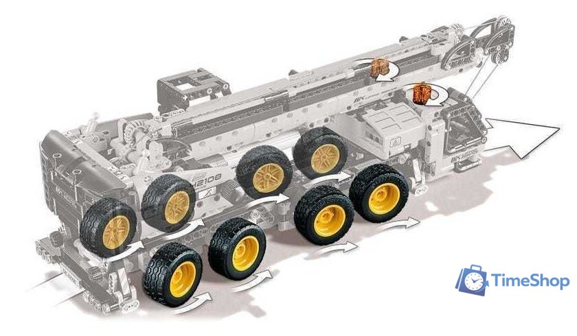 Конструктор LEGO Technic 42108 Мобильный кран - Изображение №7 — Интернет-магазин Time-Shop