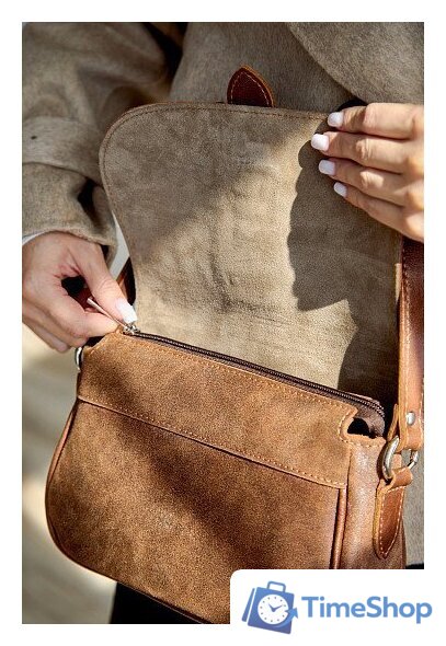 Женская сумка Igermann 1114 22С1114КР3 (рыжий) - Изображение №9 — Интернет-магазин Time-Shop