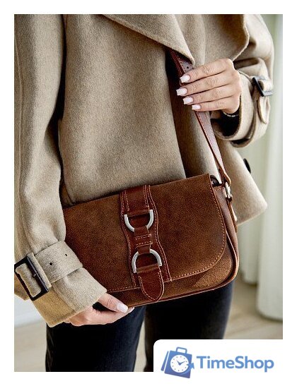 Женская сумка Igermann 1114 22С1114КР3 (рыжий) - Изображение №7 — Интернет-магазин Time-Shop