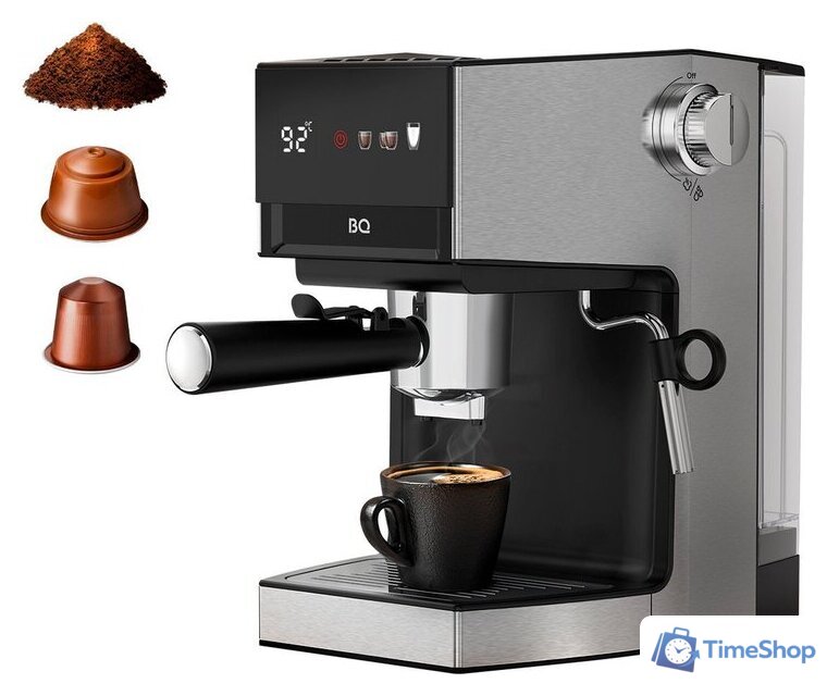 Рожковая кофеварка BQ CM3003 - Изображение №1 — Интернет-магазин Time-Shop