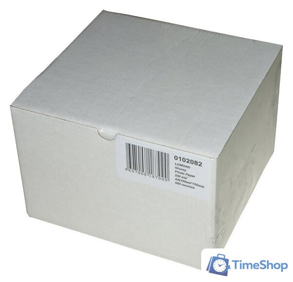 Фотобумага Lomond Полуглянцевая A6 260 г/кв.м. 500 л (1103303) - Изображение №1 — Интернет-магазин Time-Shop